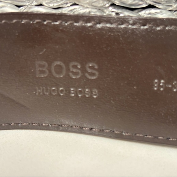 Hugo Boss brown leather belt - Picture 4 of 4